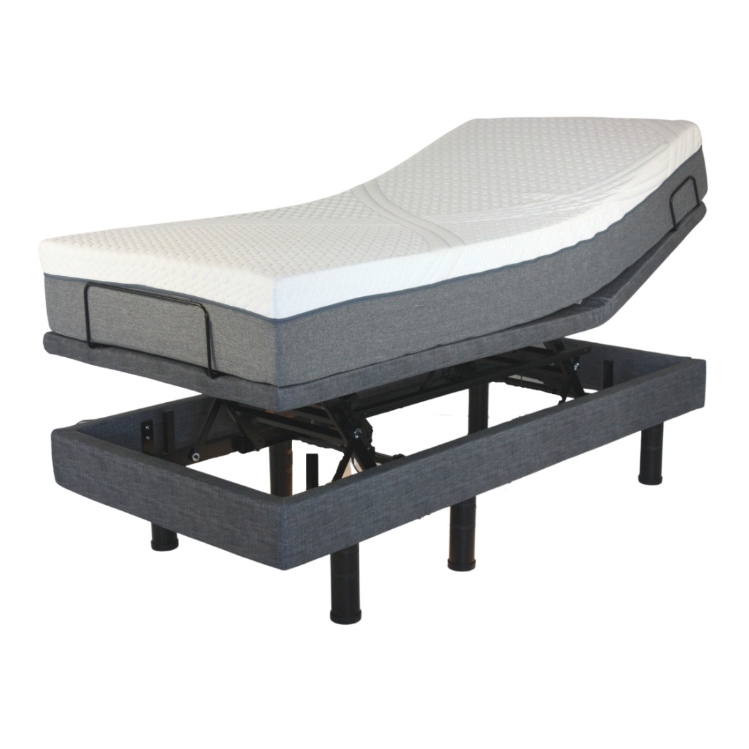 Golden Passport Hi Low Adjustable Bed with Dual-Zone Vibrating Massage